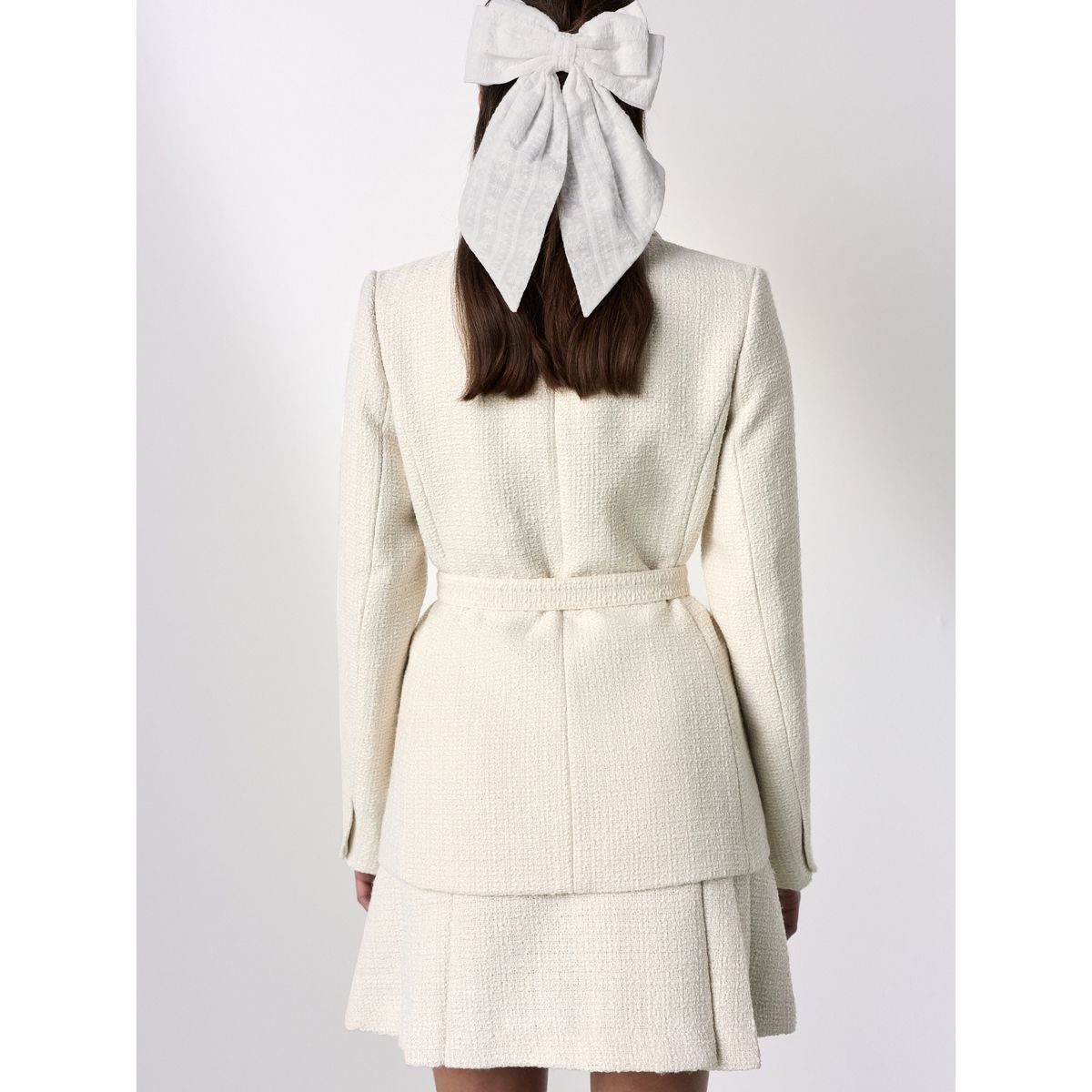 Blazer avec ceinture tabitha simmons x next écru, NEXT