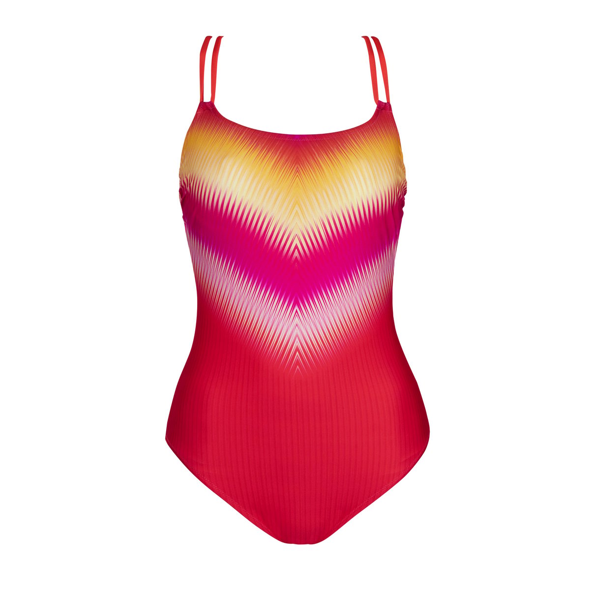 Maillot de bain une pièce armaturé OSAKA rose, LISCA