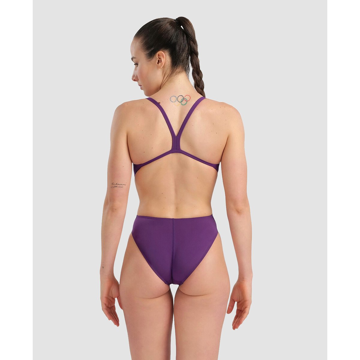 Maillot de bain TEAM DOS CHALLENGE violet, ARENA