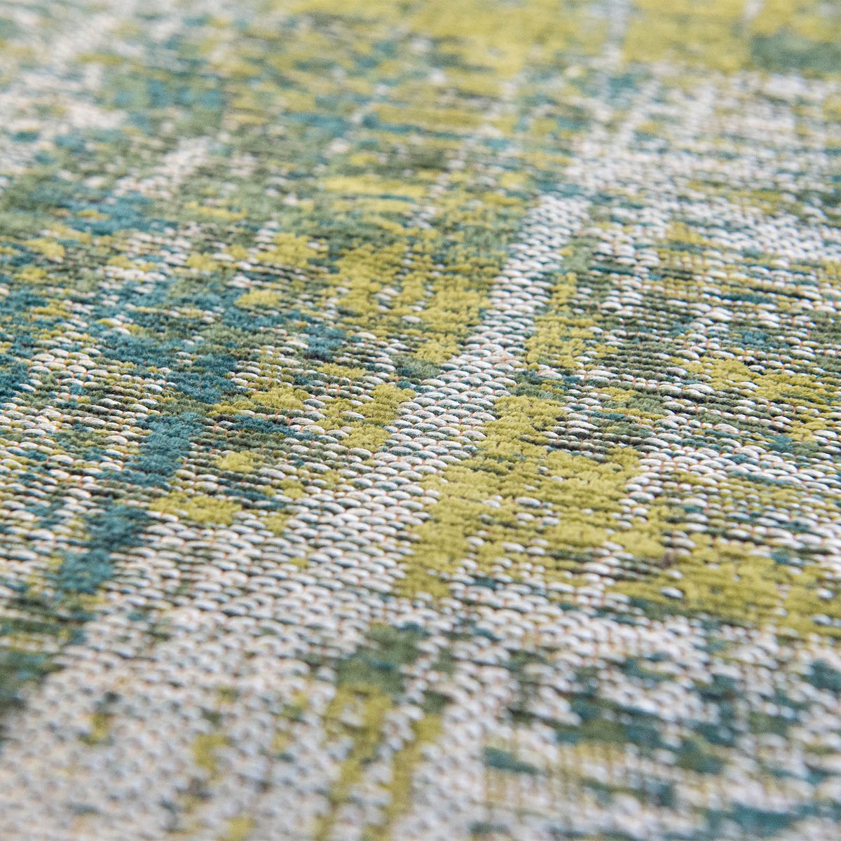Tapis intérieur/extérieur tissé plat VALLEY BAY bleu, NOVATREND