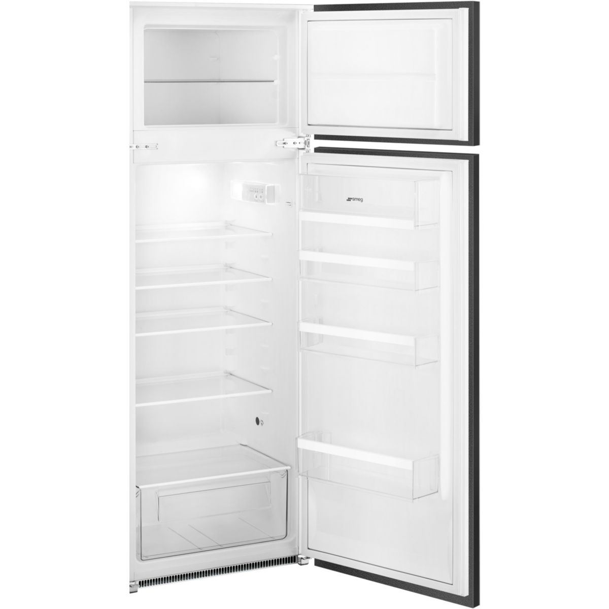 Réfrigérateur 2 portes encastrable D4152E couleur unique, SMEG