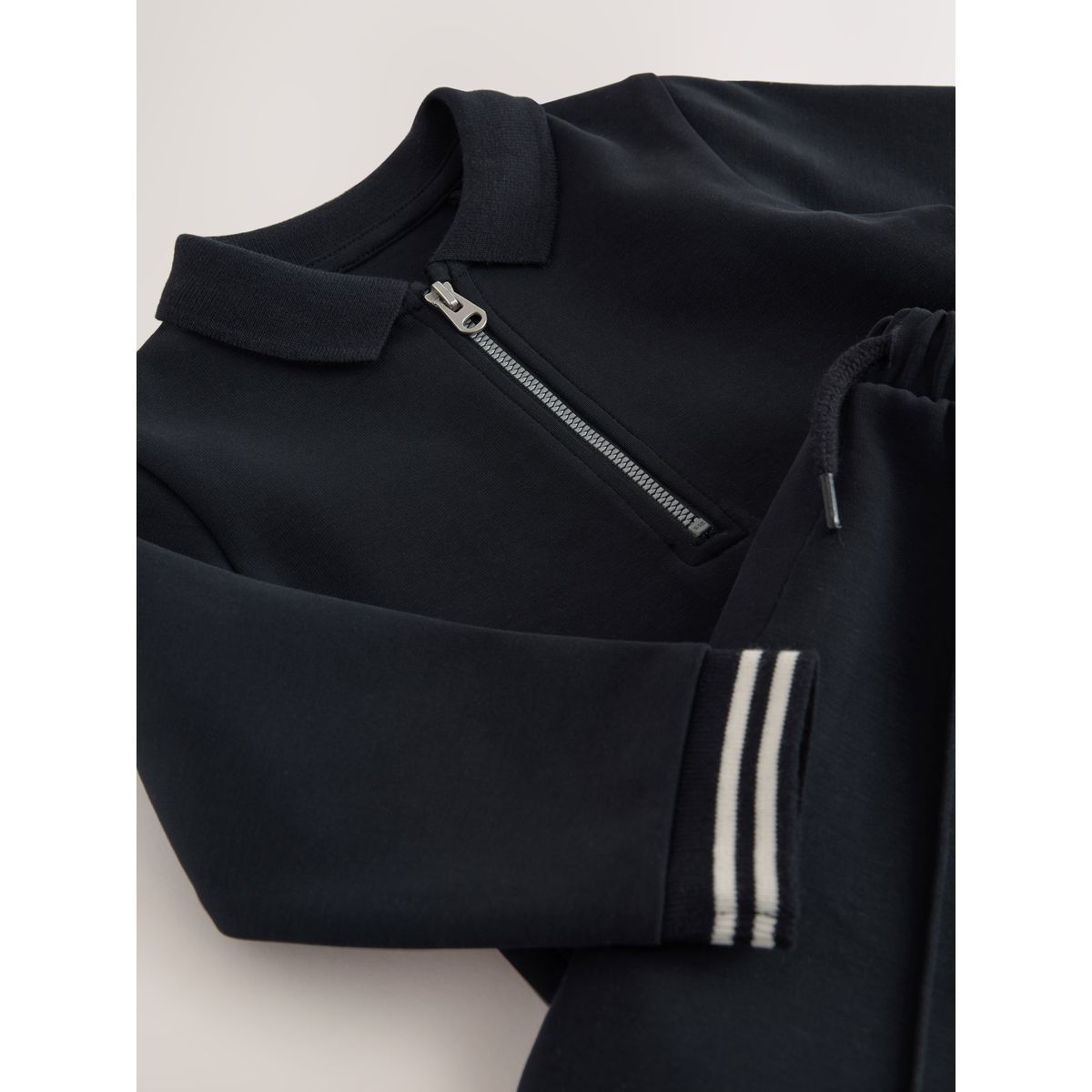 Polo à manches longues et pantalon de jogging bleu marine, NEXT