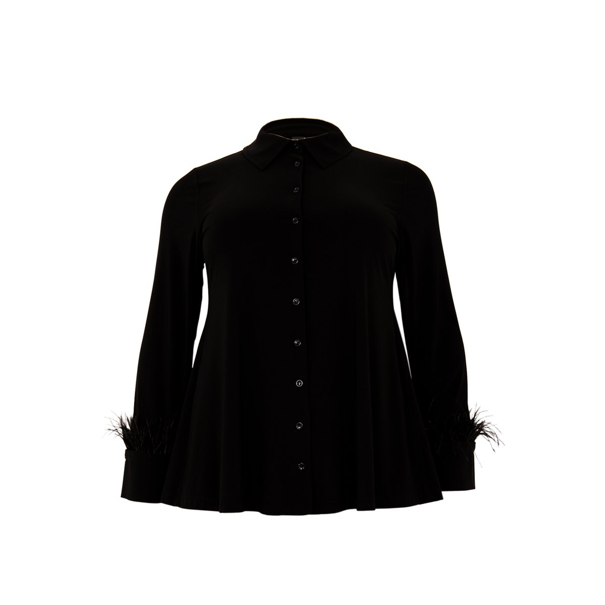 Chemise Avec des boutons noir, YOEK