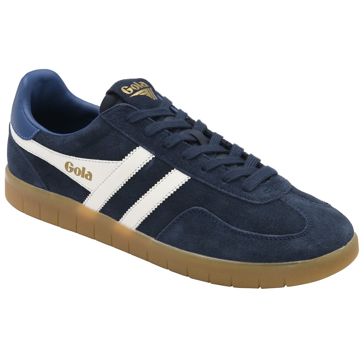 Zapatillas de piel, Atlas azul marino, GOLA