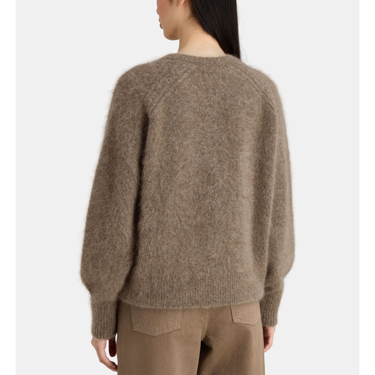 Gilet droit orson laine mélangée taupe, JODHPUR