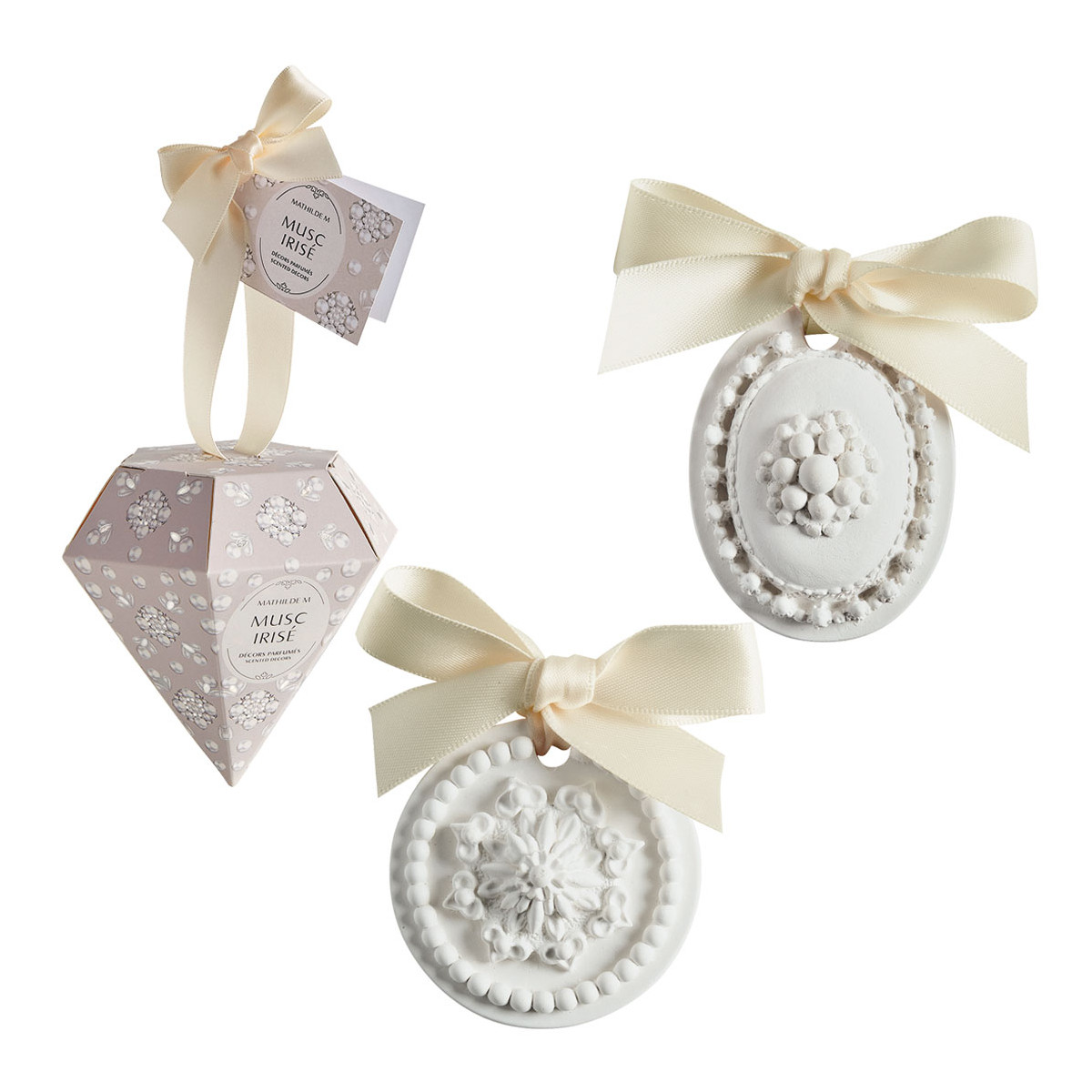 Diamant Surprises parfumées - Musc Irisé gris, MATHILDE M