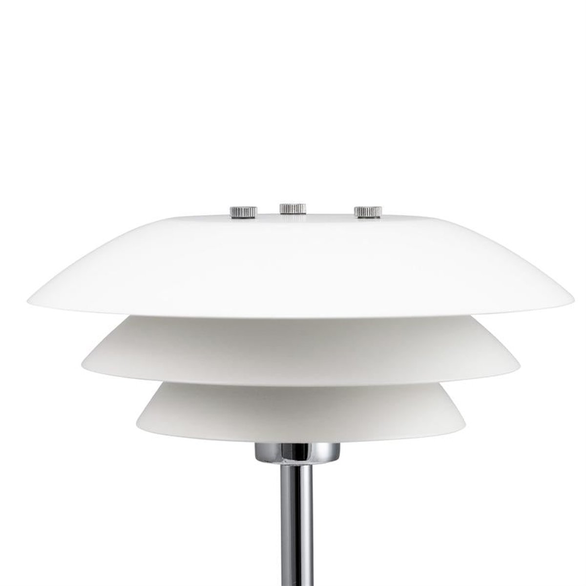 Lampe à poser DL20 blanc/argent, DYBERG LARSEN
