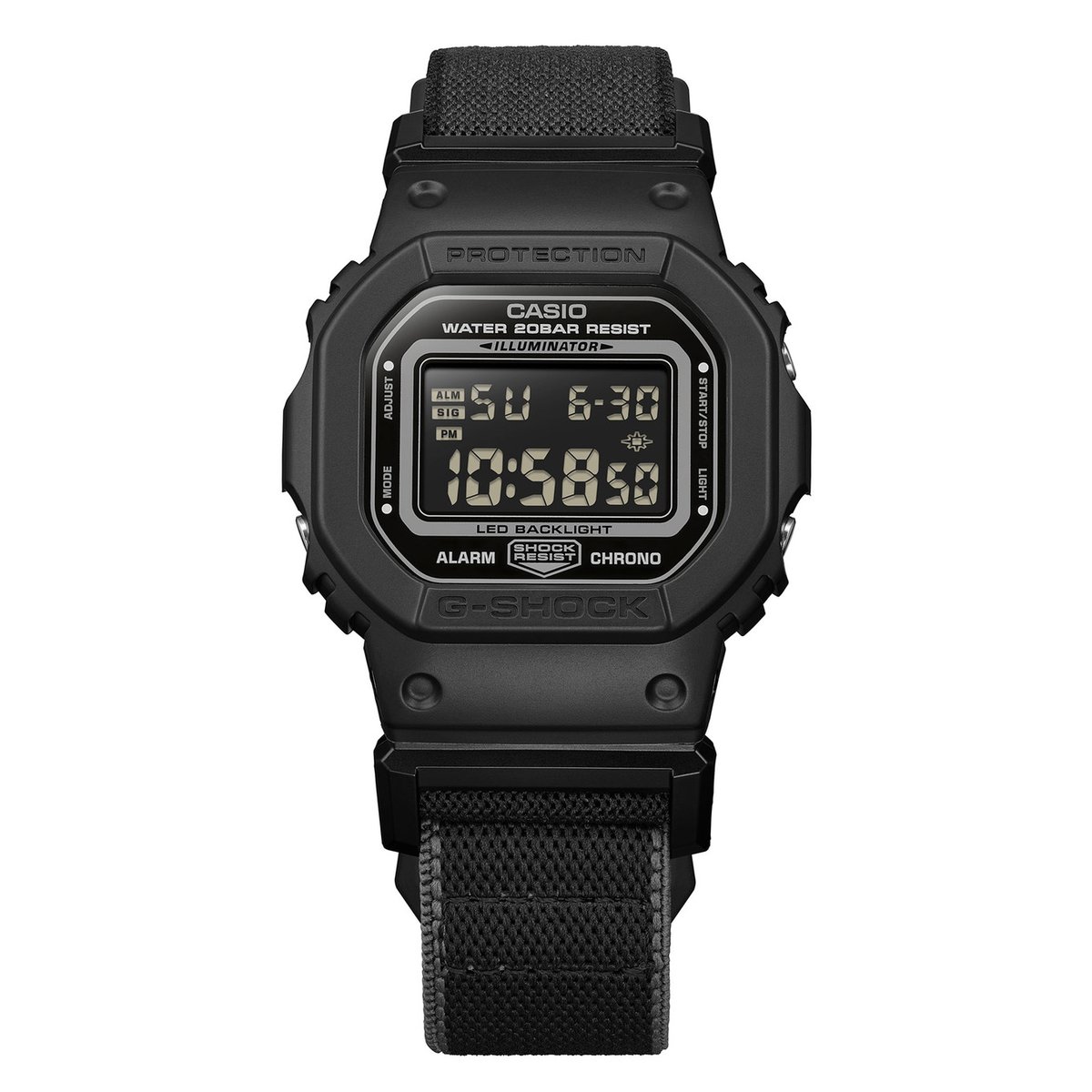 Montre Digital CASIO G-SHOCK noir noir noir, G-SHOCK
