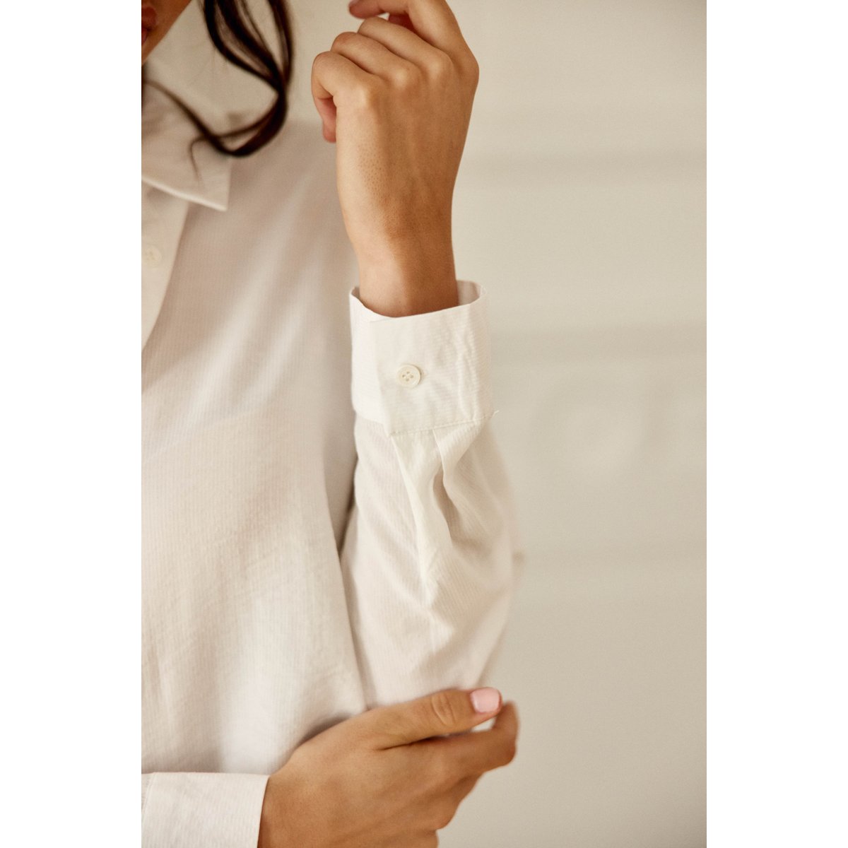 Chemise uni CLONYA 11-ecru, LA PETITE ETOILE