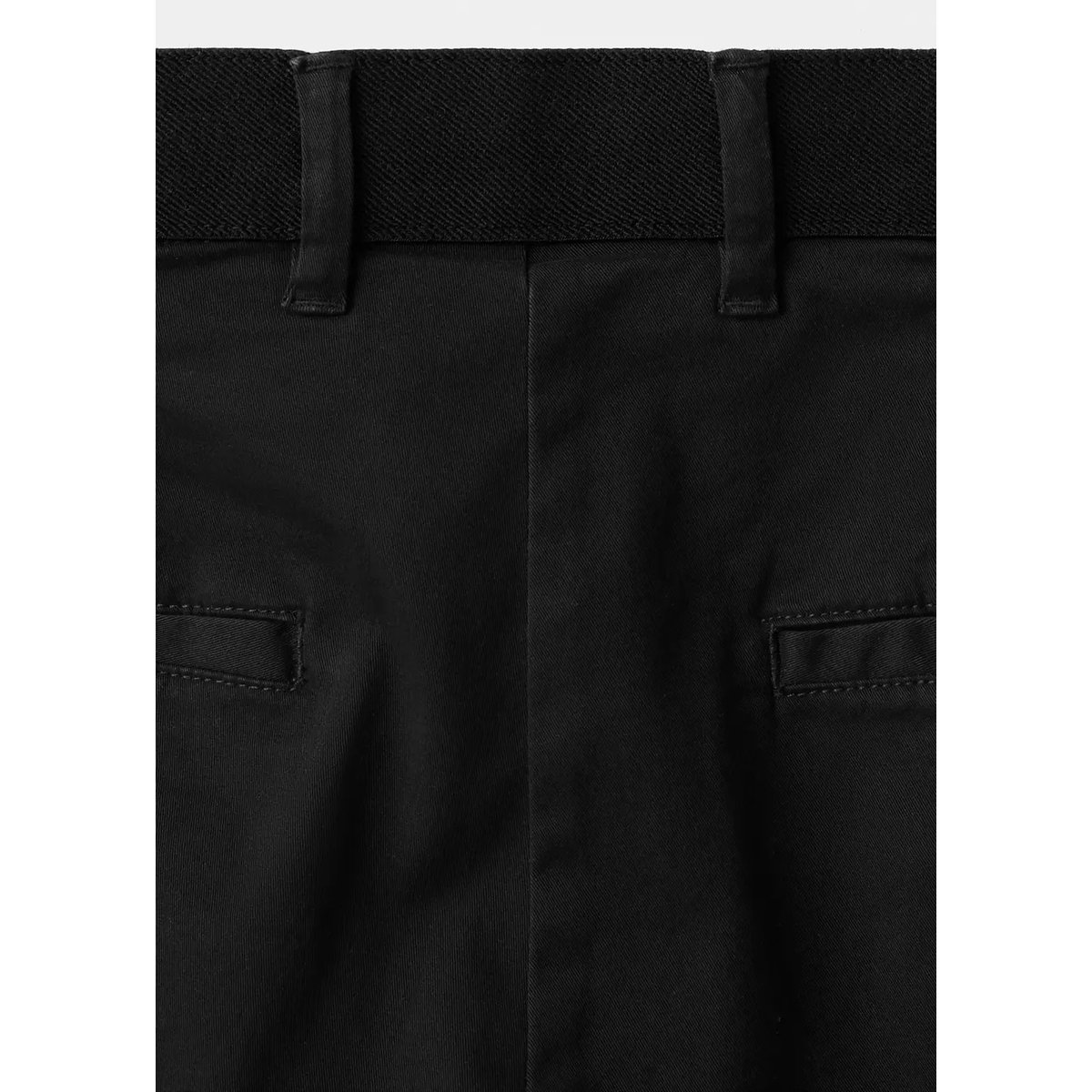Pantalon Prato chino cropped tapered noir, MANGO MAN