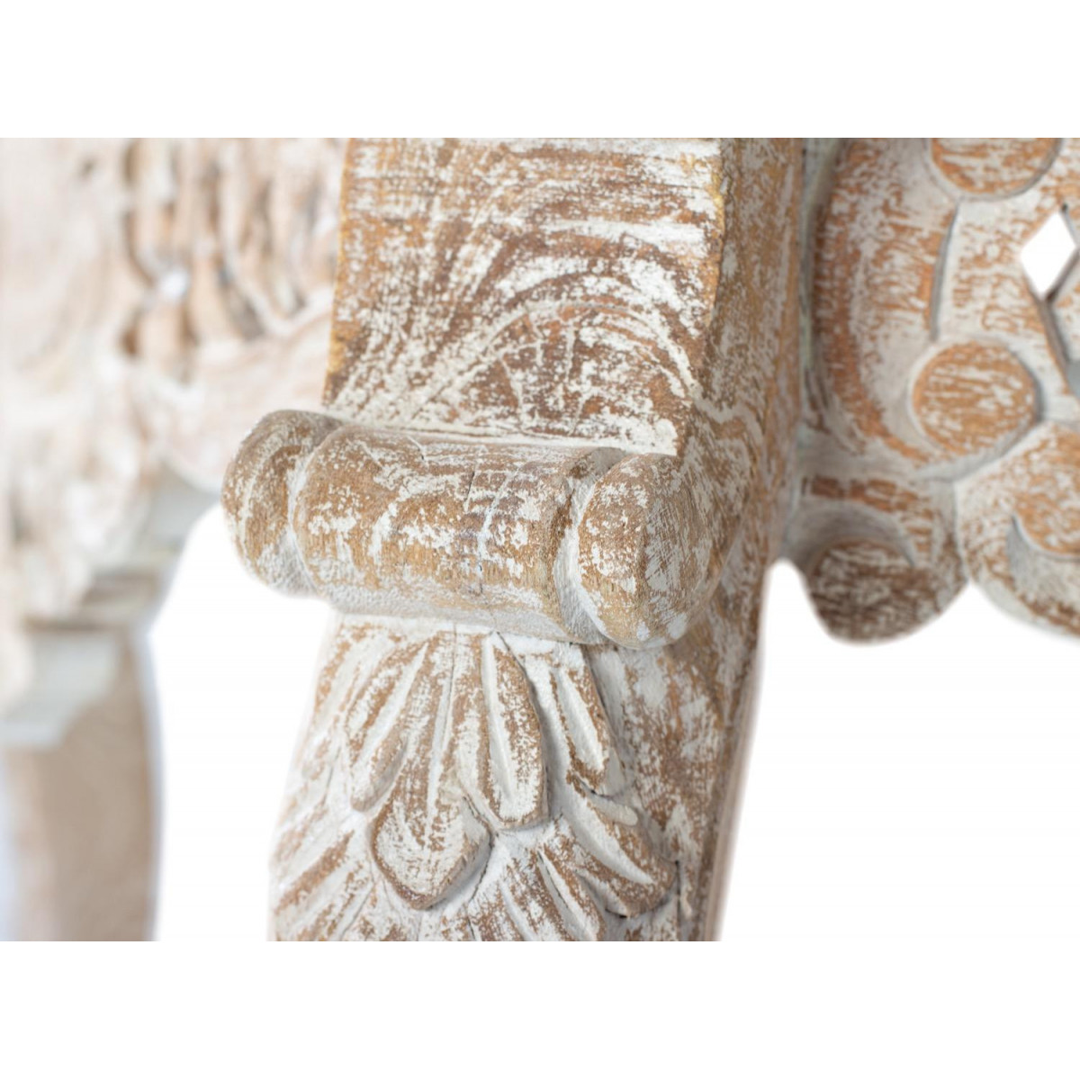 Console marron, DECORATION D’AUTREFOIS