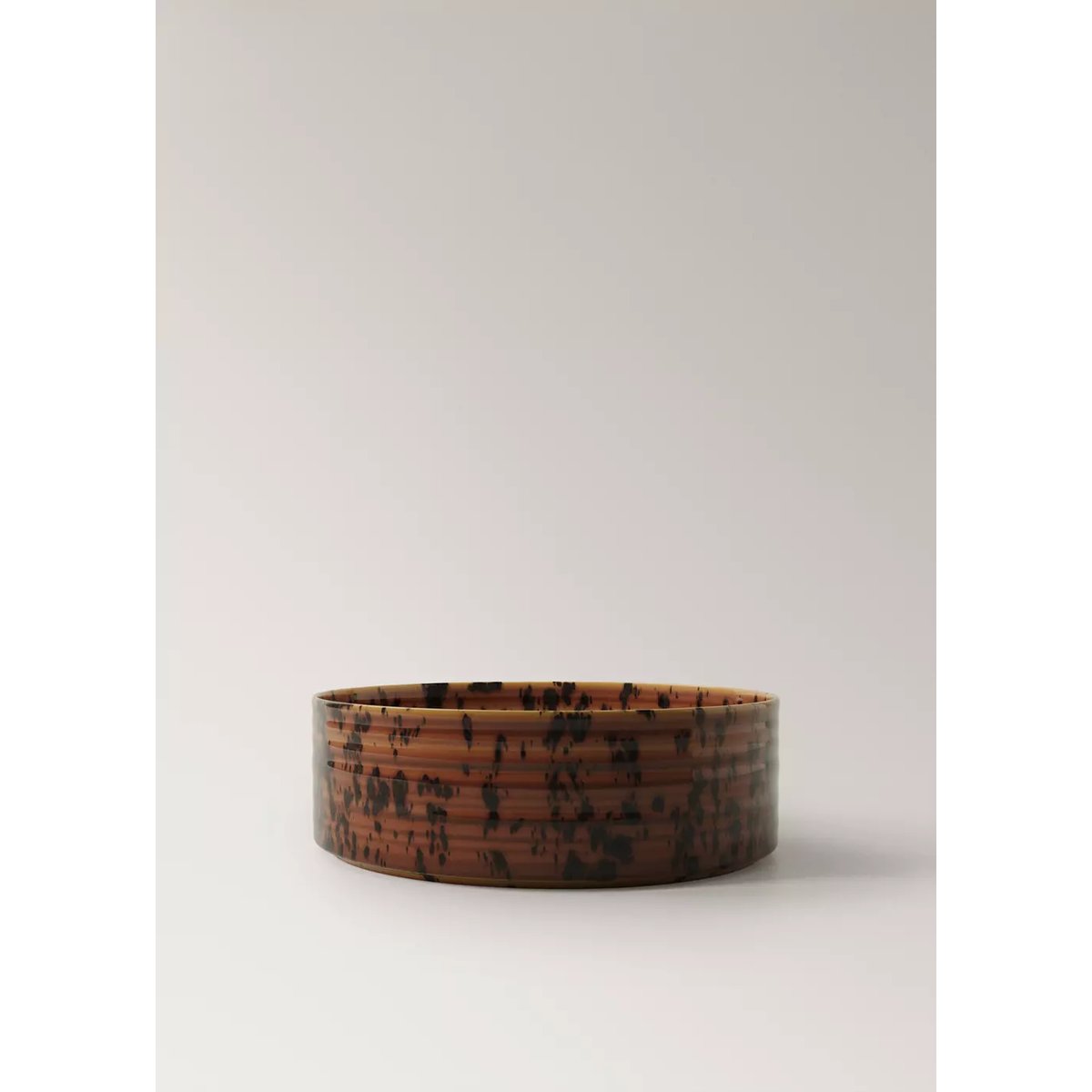 Grand bol en grès réactif marron, MANGO HOME