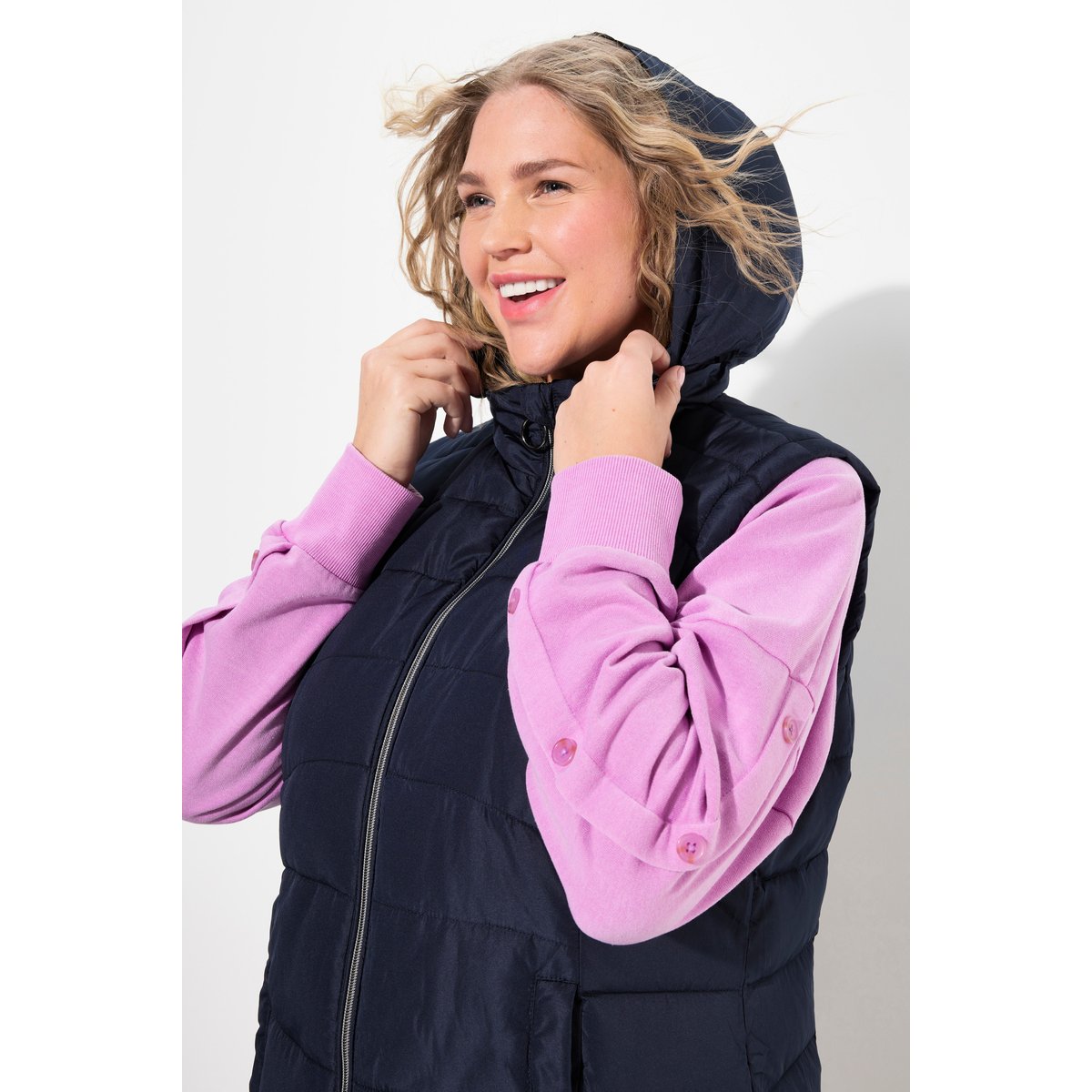 Gilet matelassé marine, ULLA POPKEN