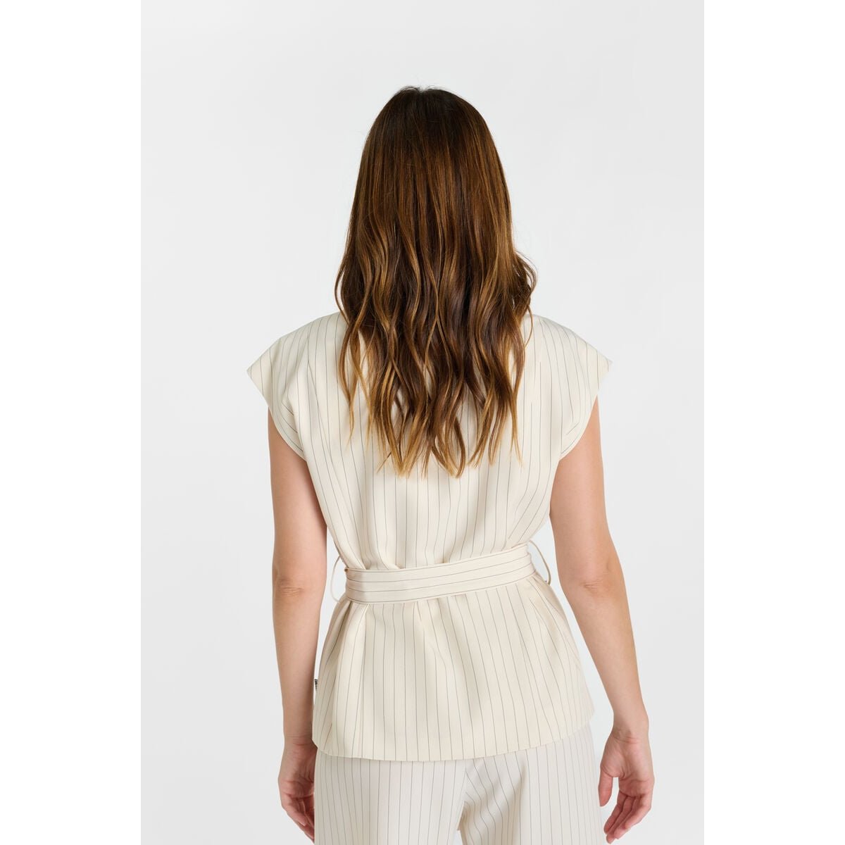 Veste sans manches TAYRA craie, LE TEMPS DES CERISES