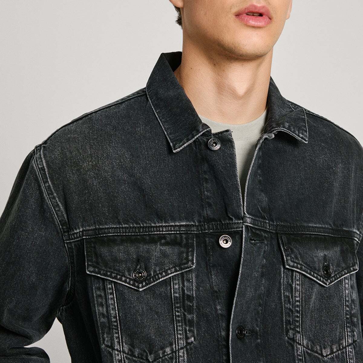Veste À Coupe Décontractée En Denim jean, PEPE JEANS