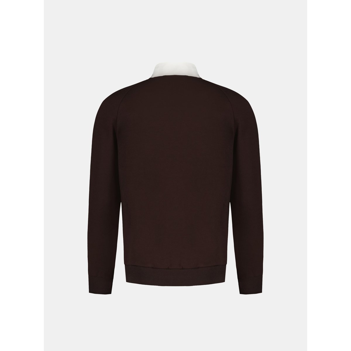 Sweat zippé Héritage marron, LE COQ SPORTIF