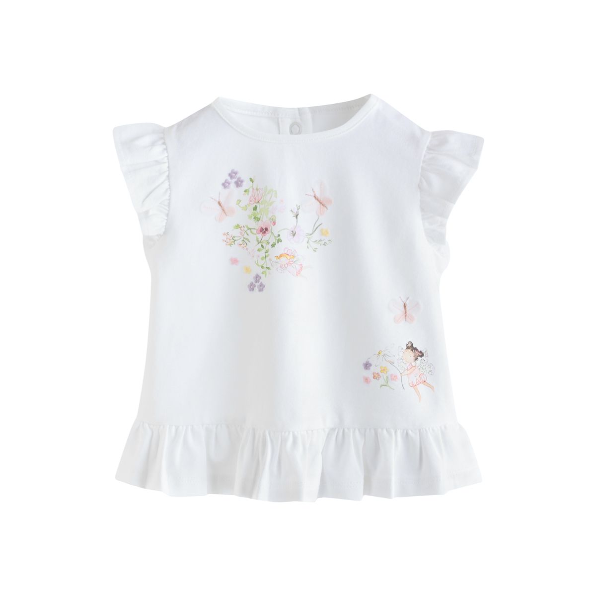 Haut manches courtes + legging bébé, 6 pièces fée rose/menthe/blanche, NEXT