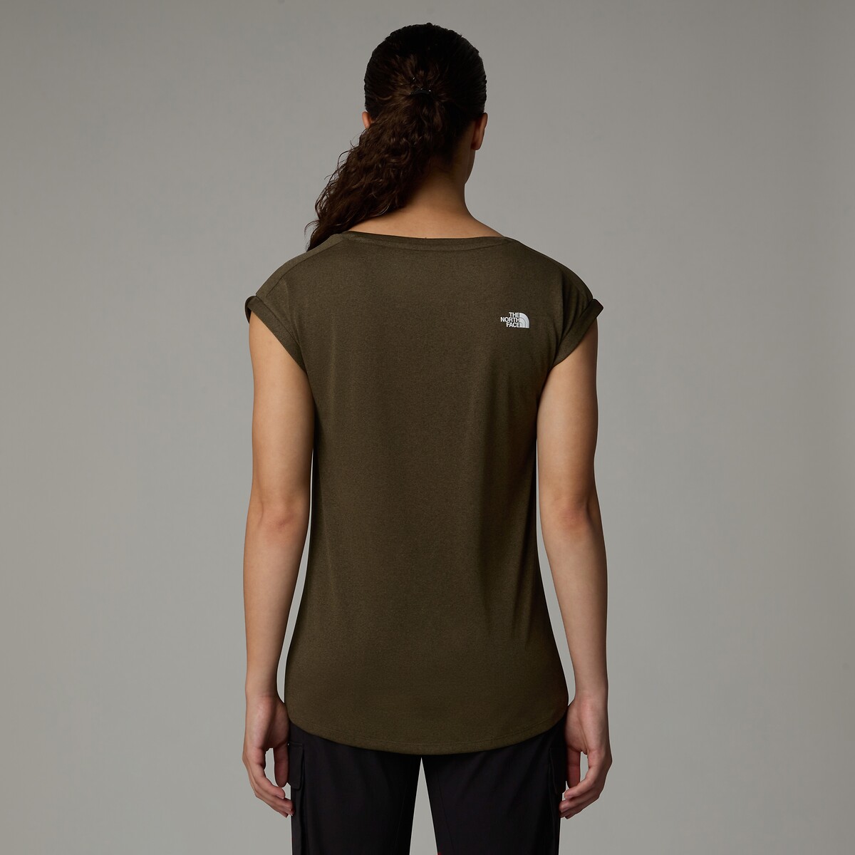 T-shirt de sport manches courtes Tanken kaki, THE NORTH FACE