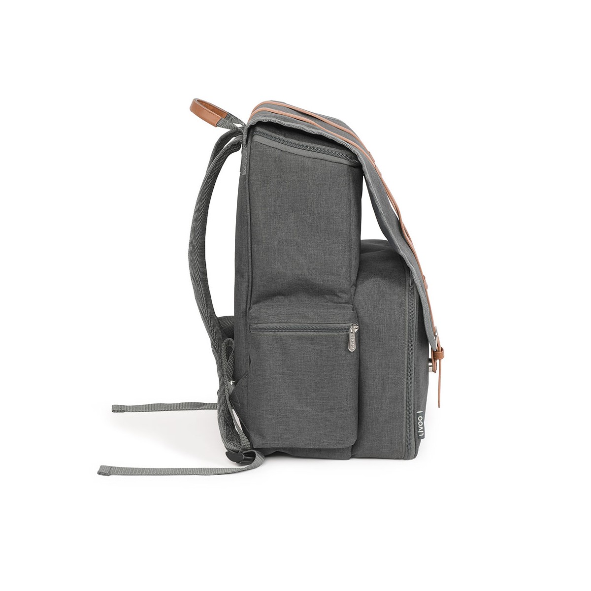 Sac à dos pique-nique 4 personnes gris, LIVOO