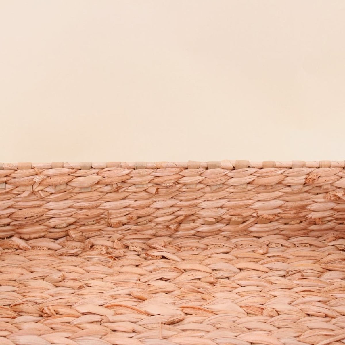 Set de 3 plateaux avec poignées en fibres naturelles naturel, ORNAMI