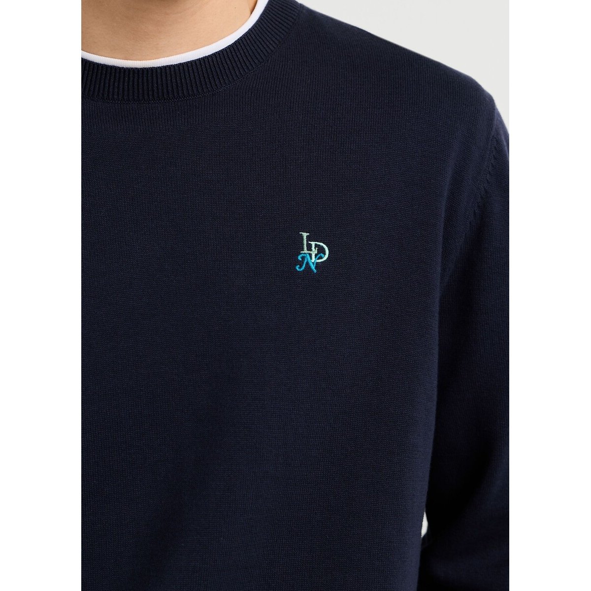 Pull col rond, DANIELS bleu profond, PEPE JEANS