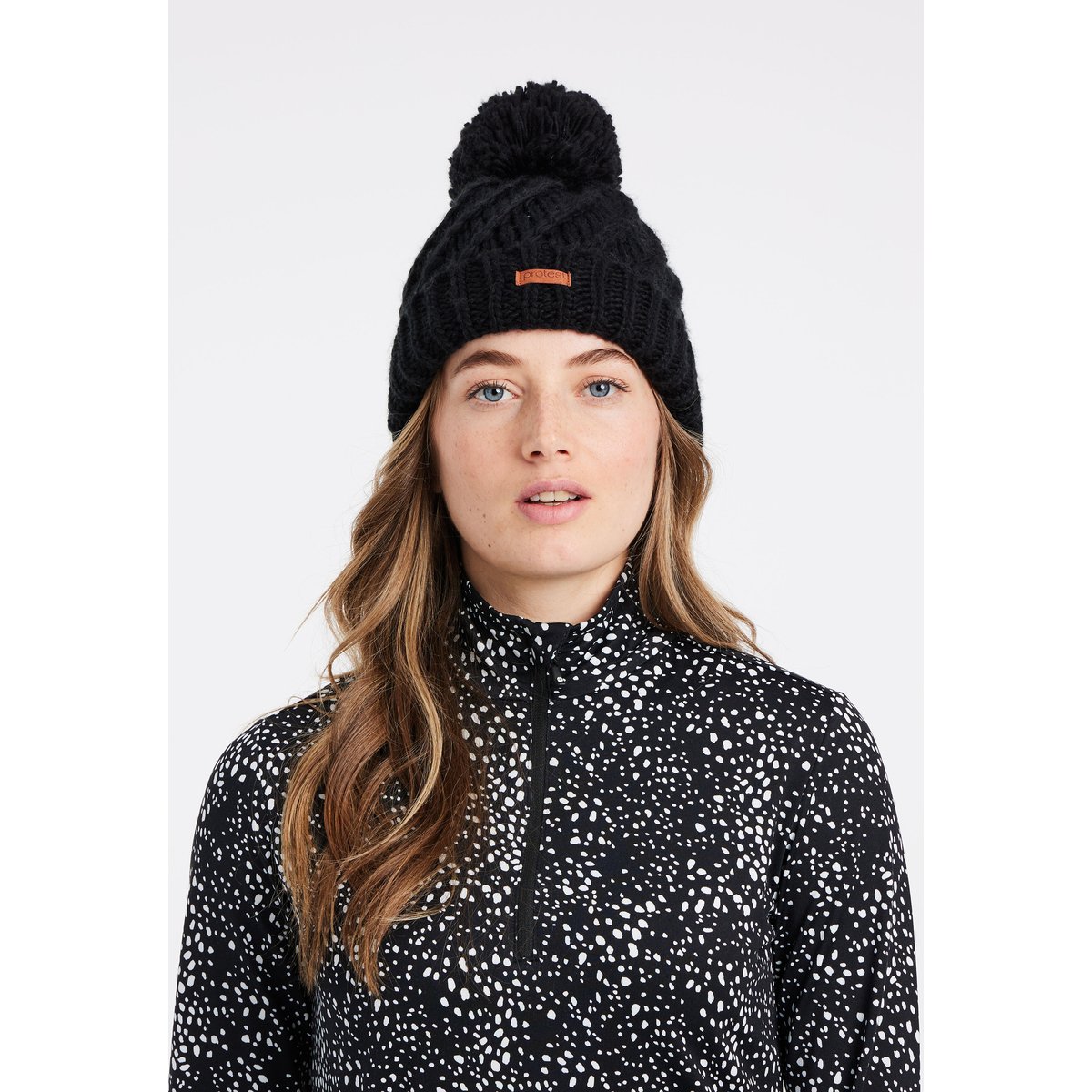 Haut 1/4 zippé PRTGRENADA true black, PROTEST