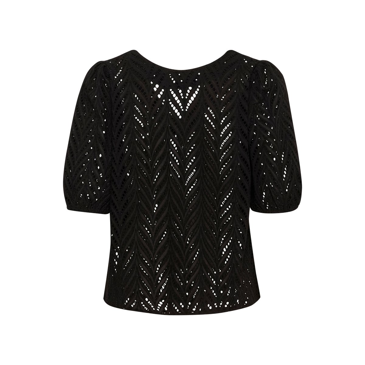 Blouse à manches courtes noir black, KAFFE