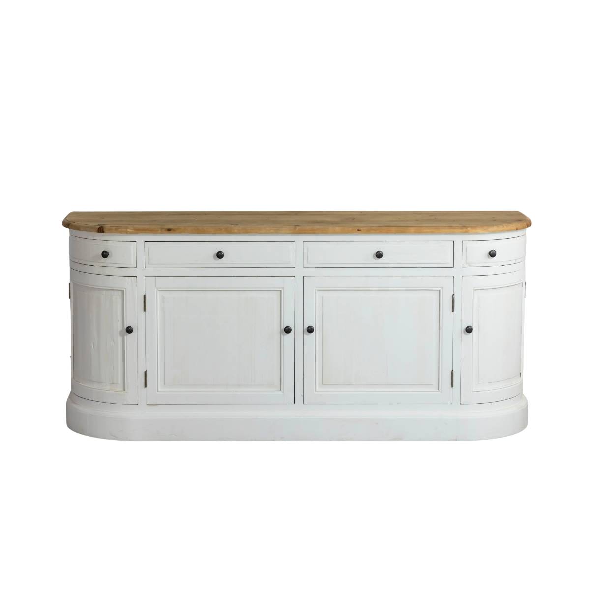 Buffet en bois recyclé GARANCE bois clair, MADE IN MEUBLES