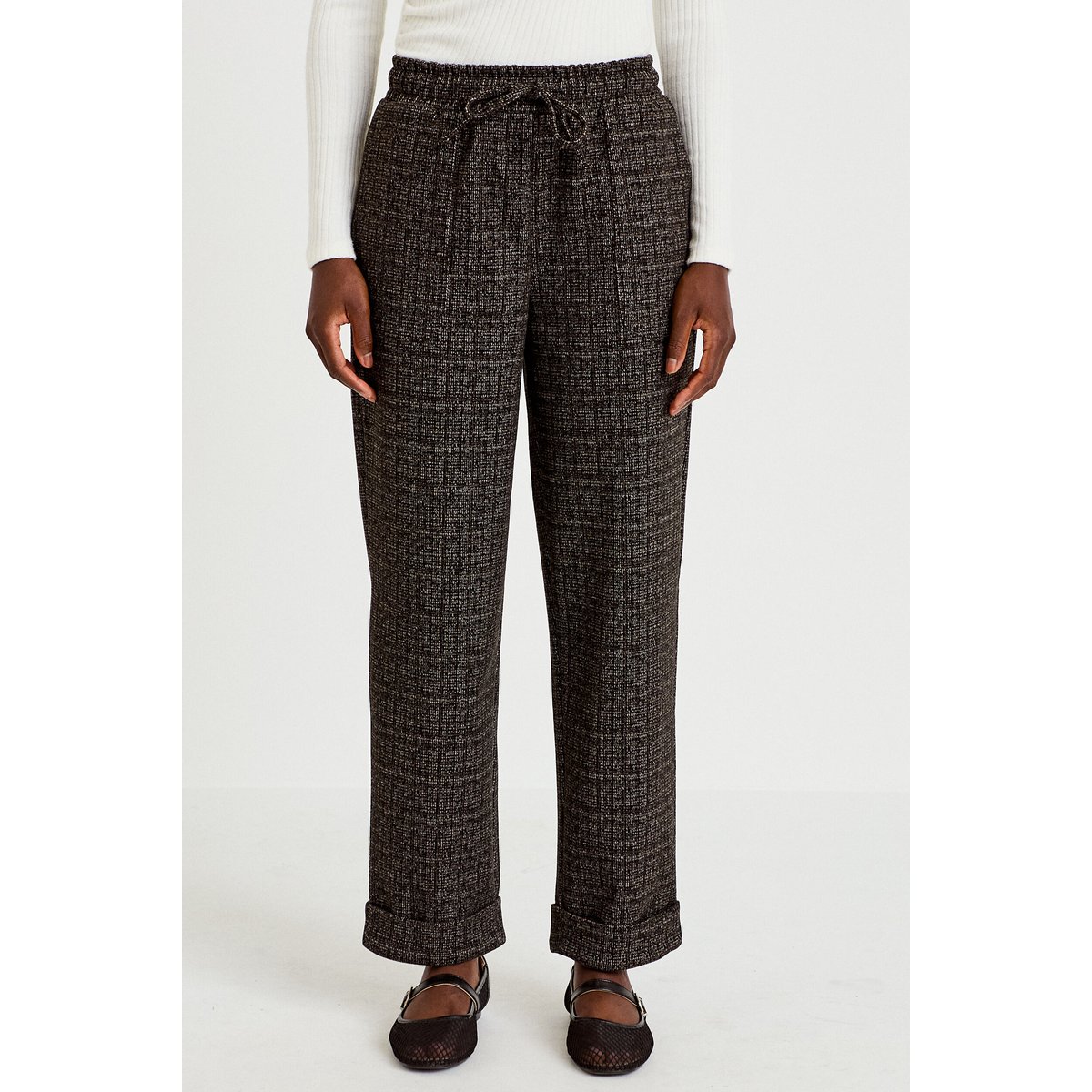 Pantalon jegging taille standard noir, CACHE CACHE