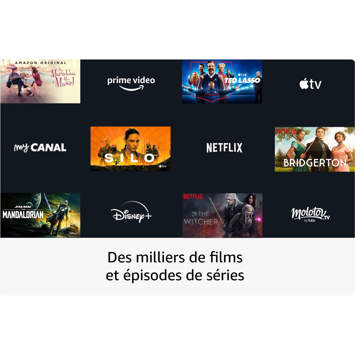 Passerelle multimédia Fire TV Stick 4K max 2024 couleur unique, AMAZON