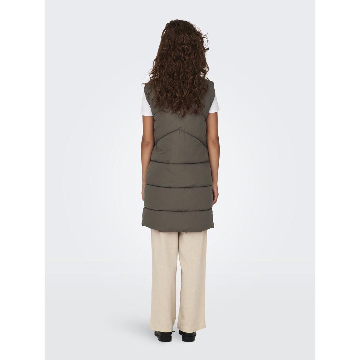 Gilet coffee quartz, ONLY