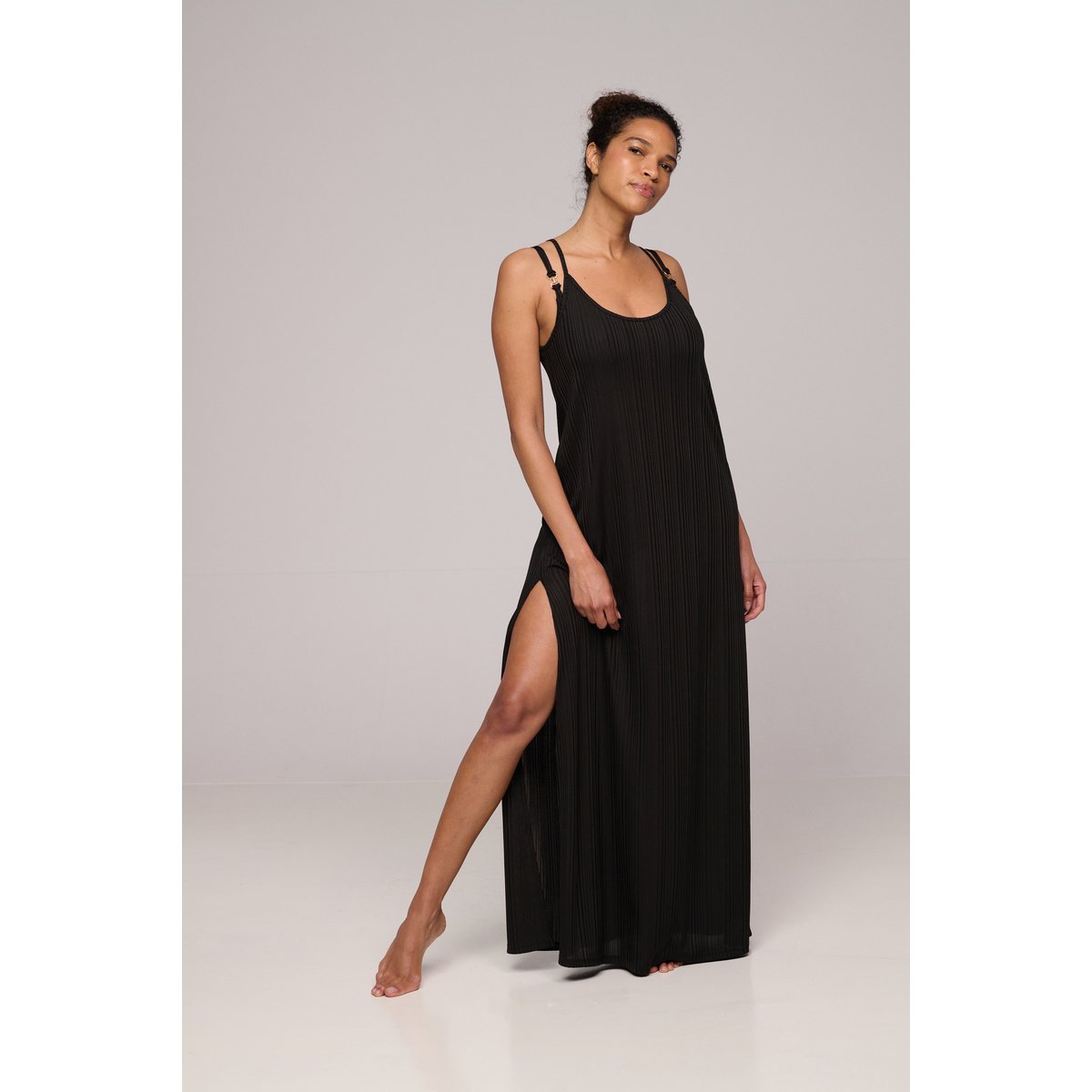 swimwear robe longue EMLY noir, MARIE JO