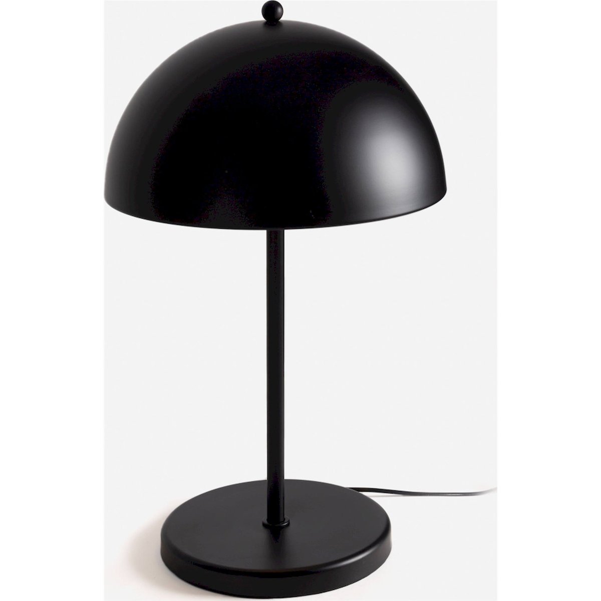 Lampe de table en métal style chic noir, RECOLLECTION