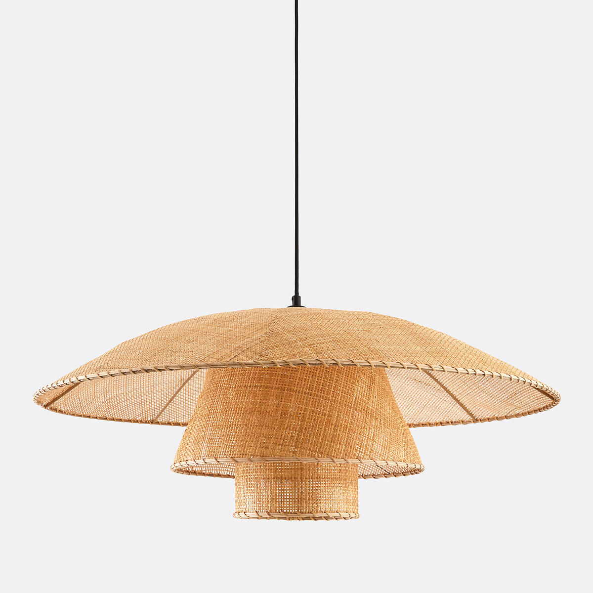 Suspension en rotin Ø80 cm, Lola naturel, LA REDOUTE INTERIEURS