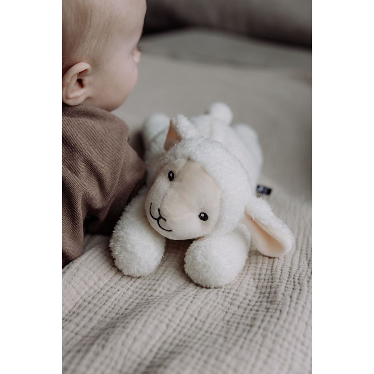 Peluche Bruit Blanc blanc, FLOW