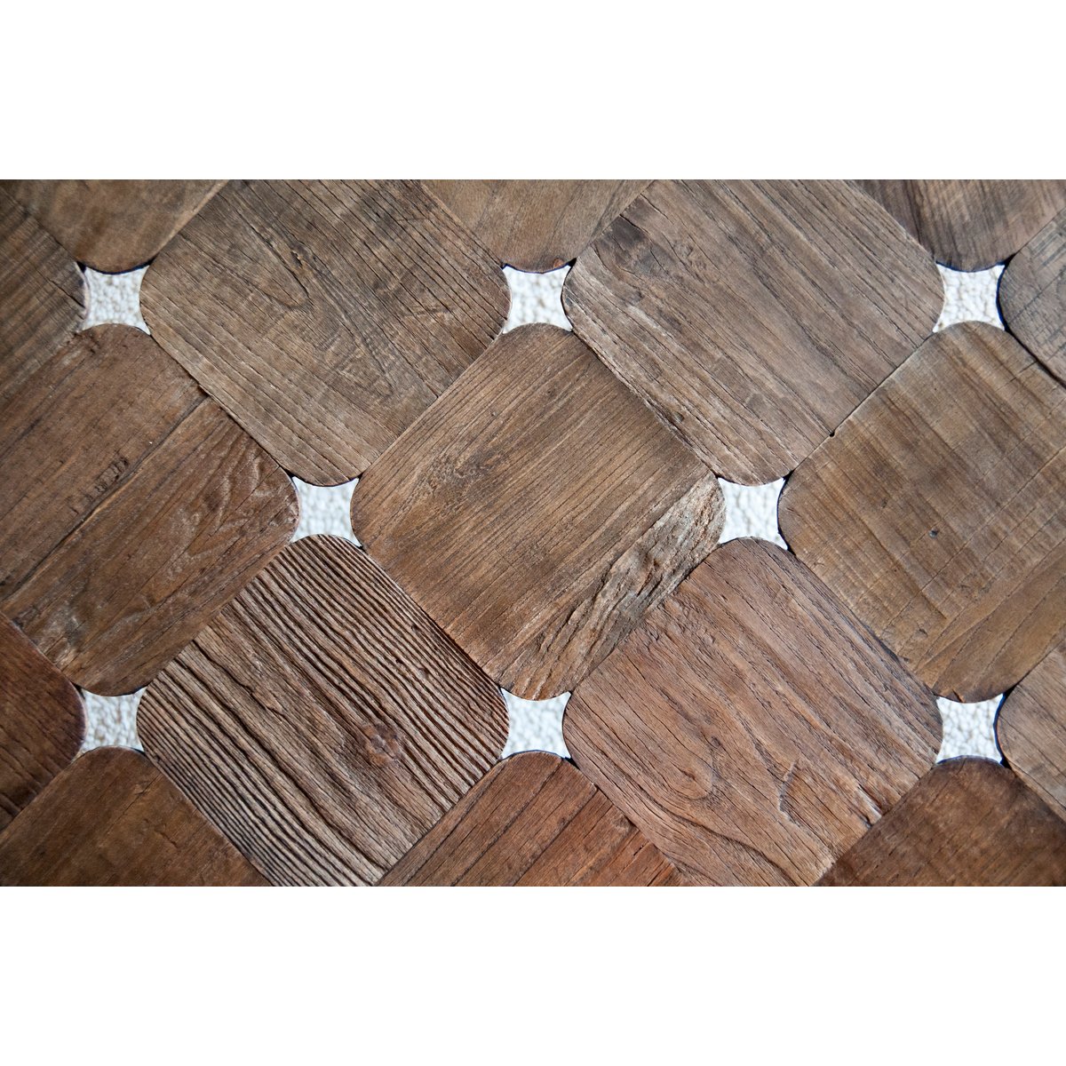 Table basse en orme LINCOLN bois foncé, PRODUIT INTERIEUR BRUT