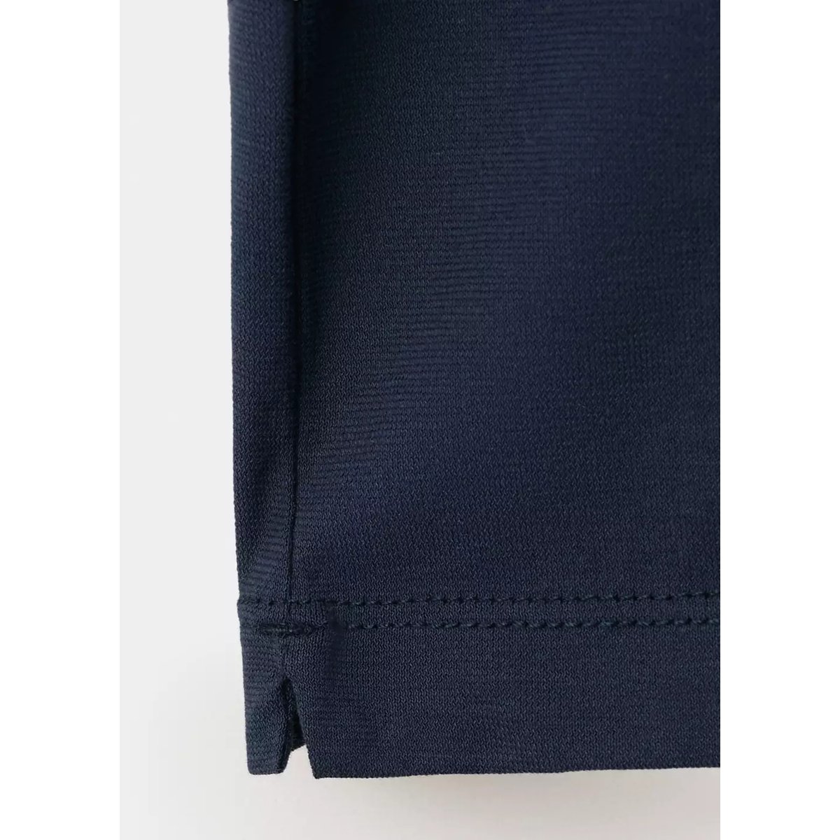 Polo slim-fit 100 % coton bleu marine, MANGO MAN