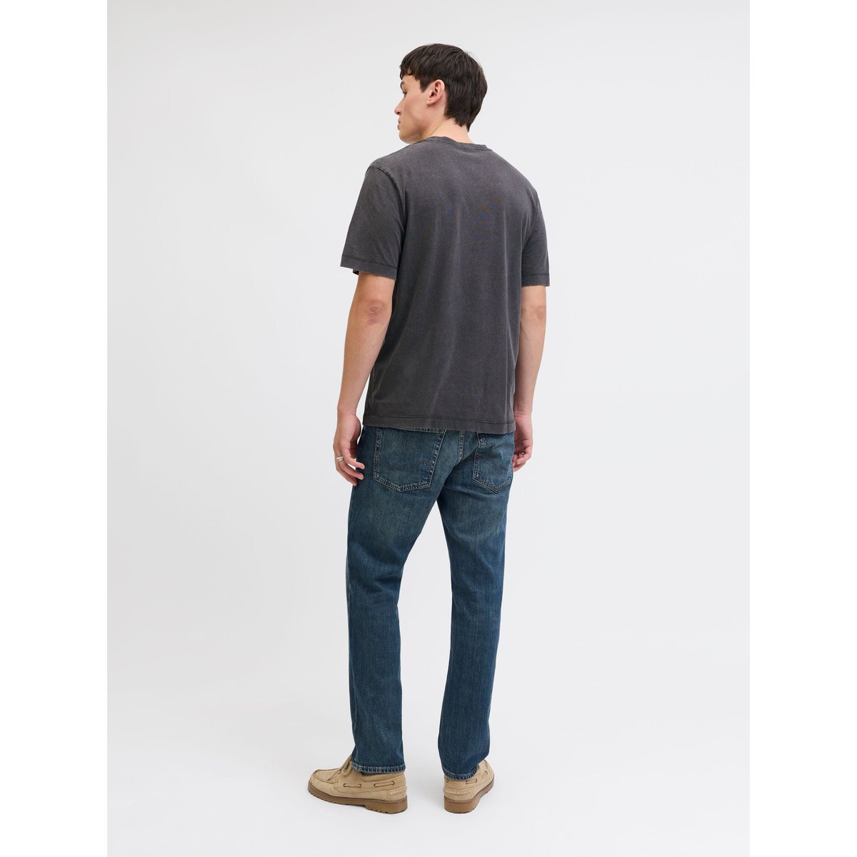 T-Shirt noire - black, JACK & JONES