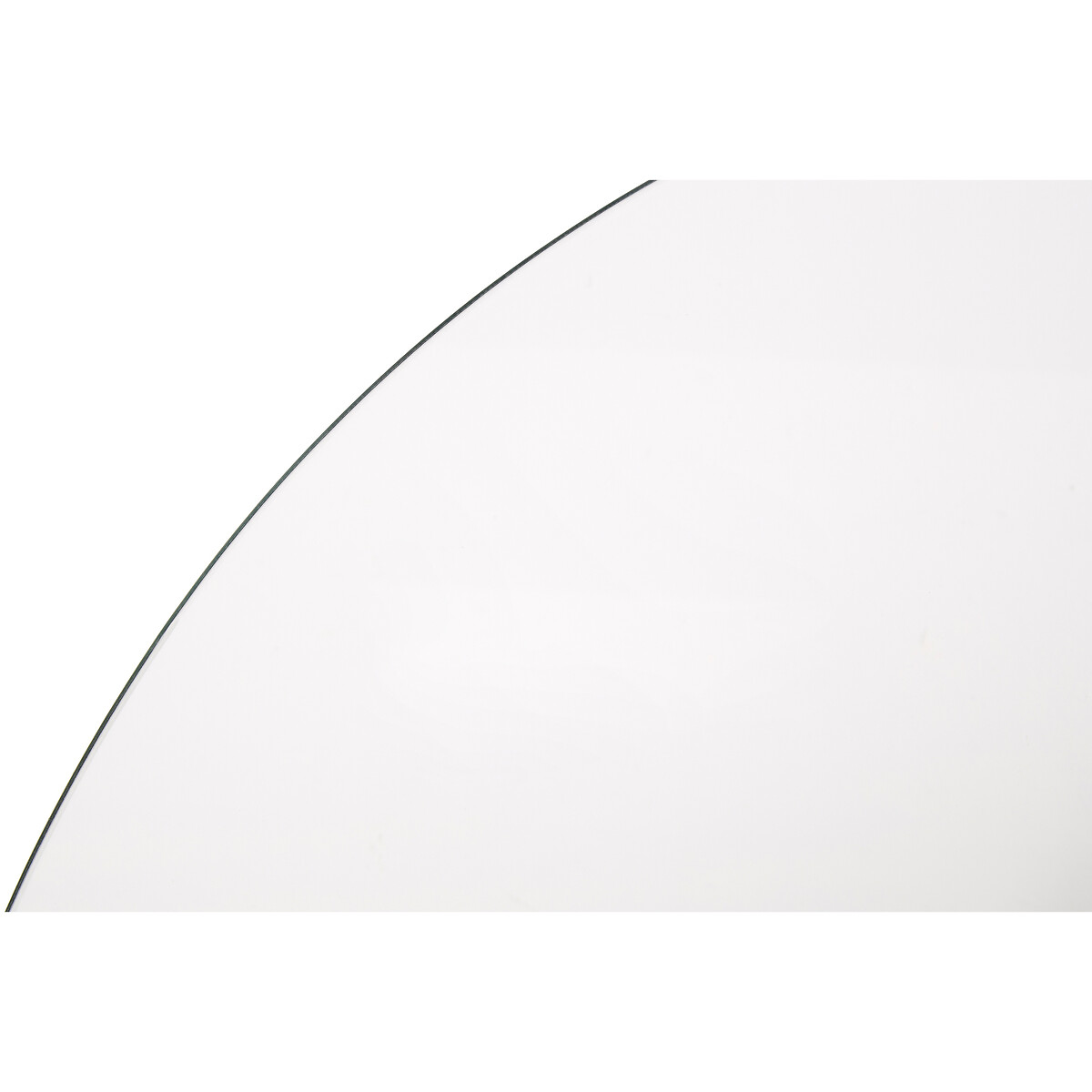 Round Dining Table with Glass Top and Chrome Leg (Seats 4) chrome, SO'HOME