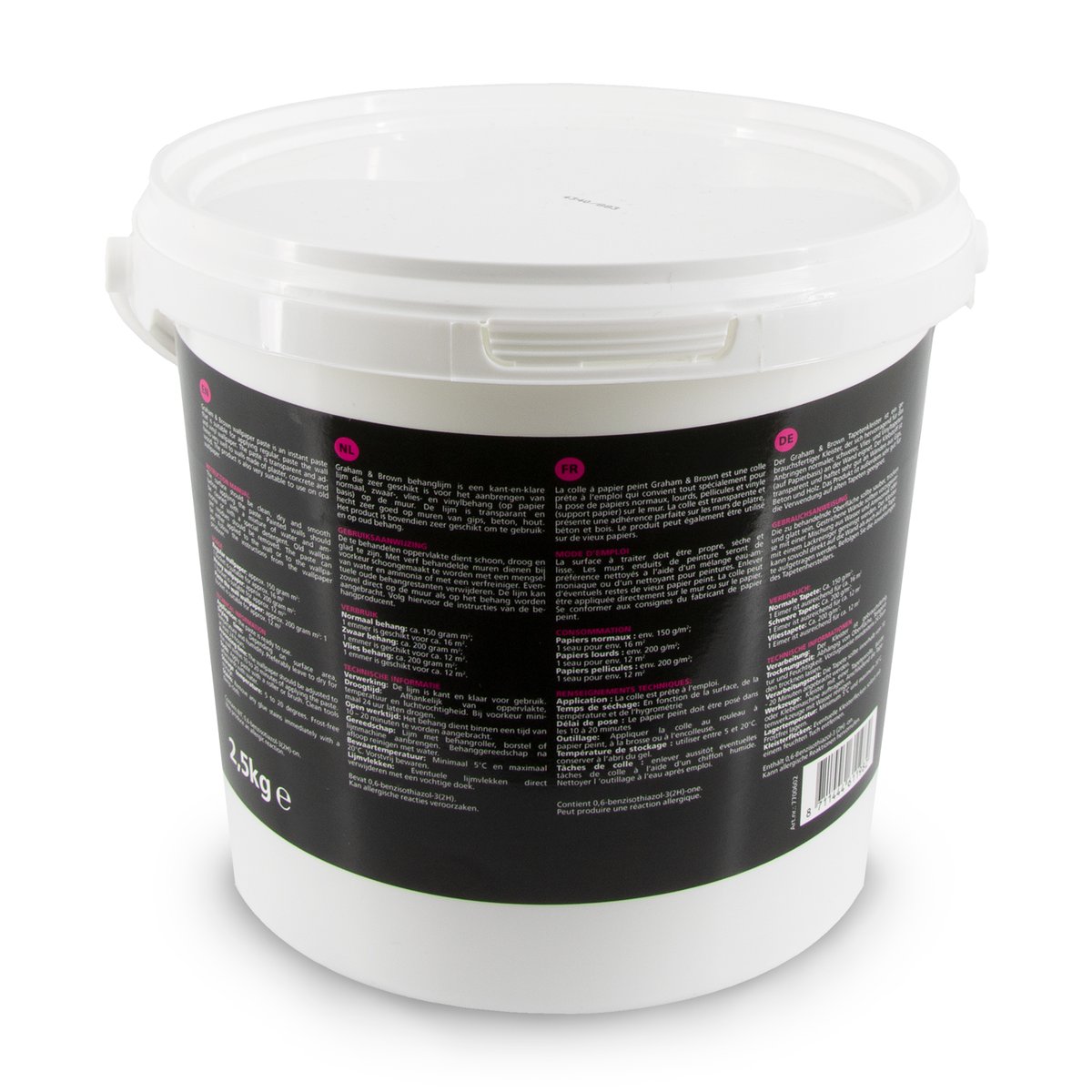 Colle à papier peint Prête à l'emploi 2,5L blanc, SUPERFRESCO EASY