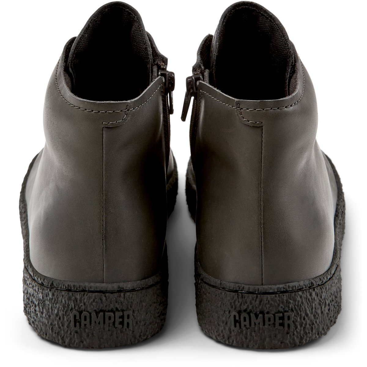 Bottines Peu Terreno Smooth Leather gris foncé, CAMPER