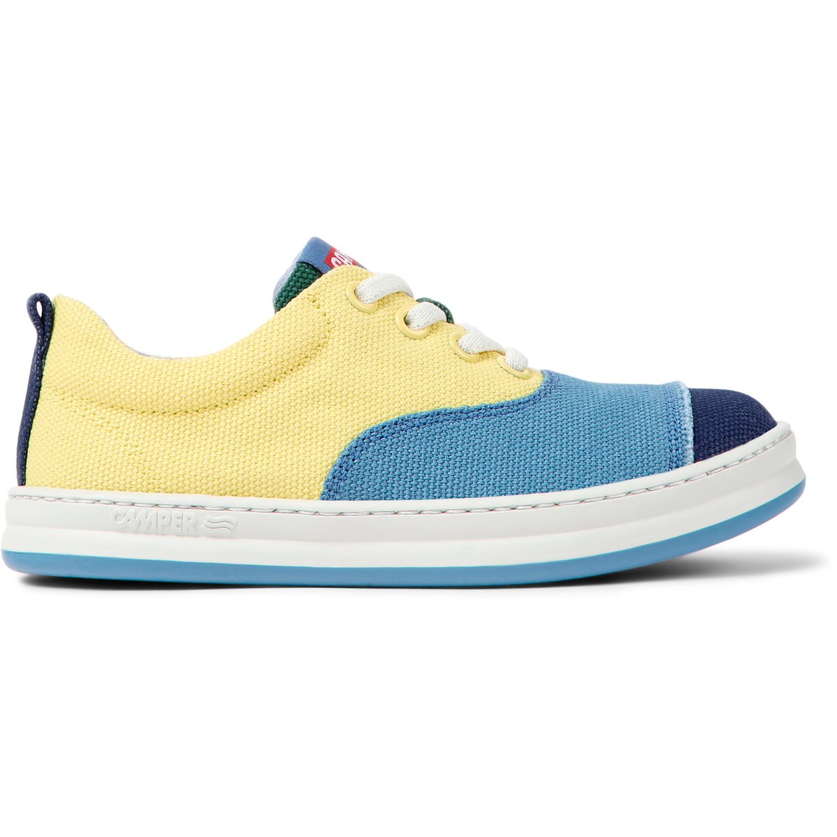 Baskets Runner Four bleu clair / jaune, CAMPER