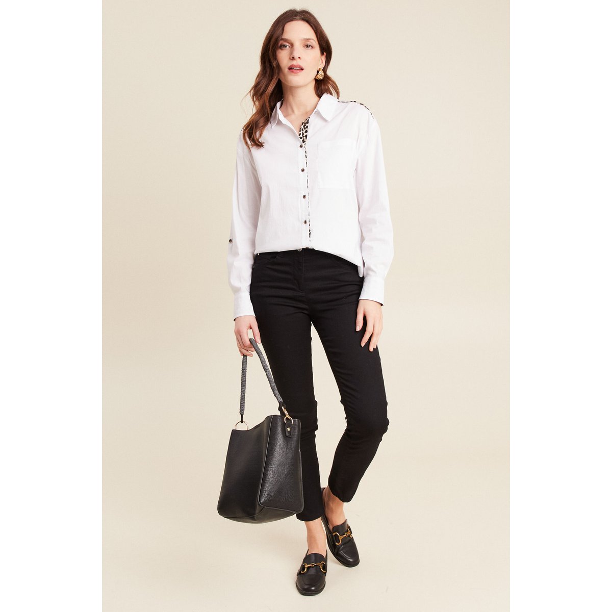 Chemise manches longues ecru, BREAL