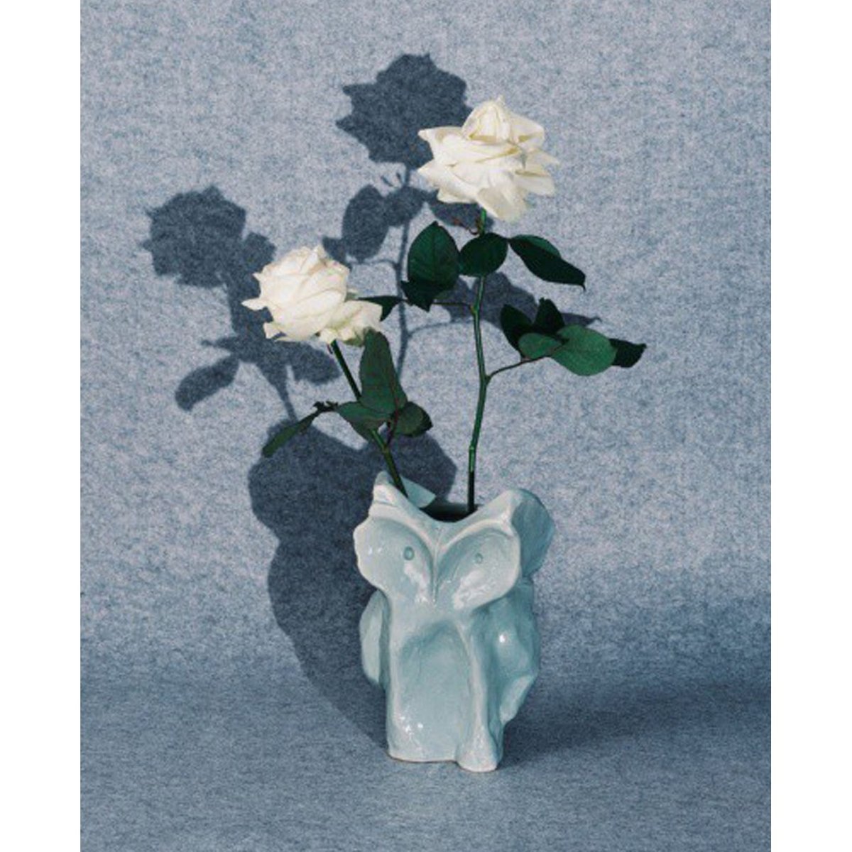 Vase en grès After Midnight S bleu clair, SERAX