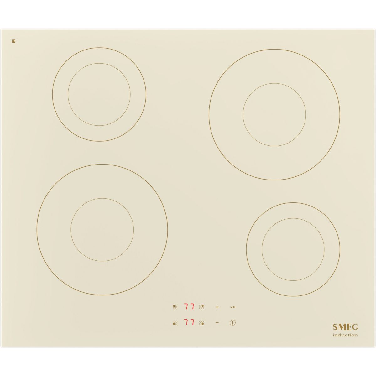 Plaque induction SI2641DP couleur unique, SMEG