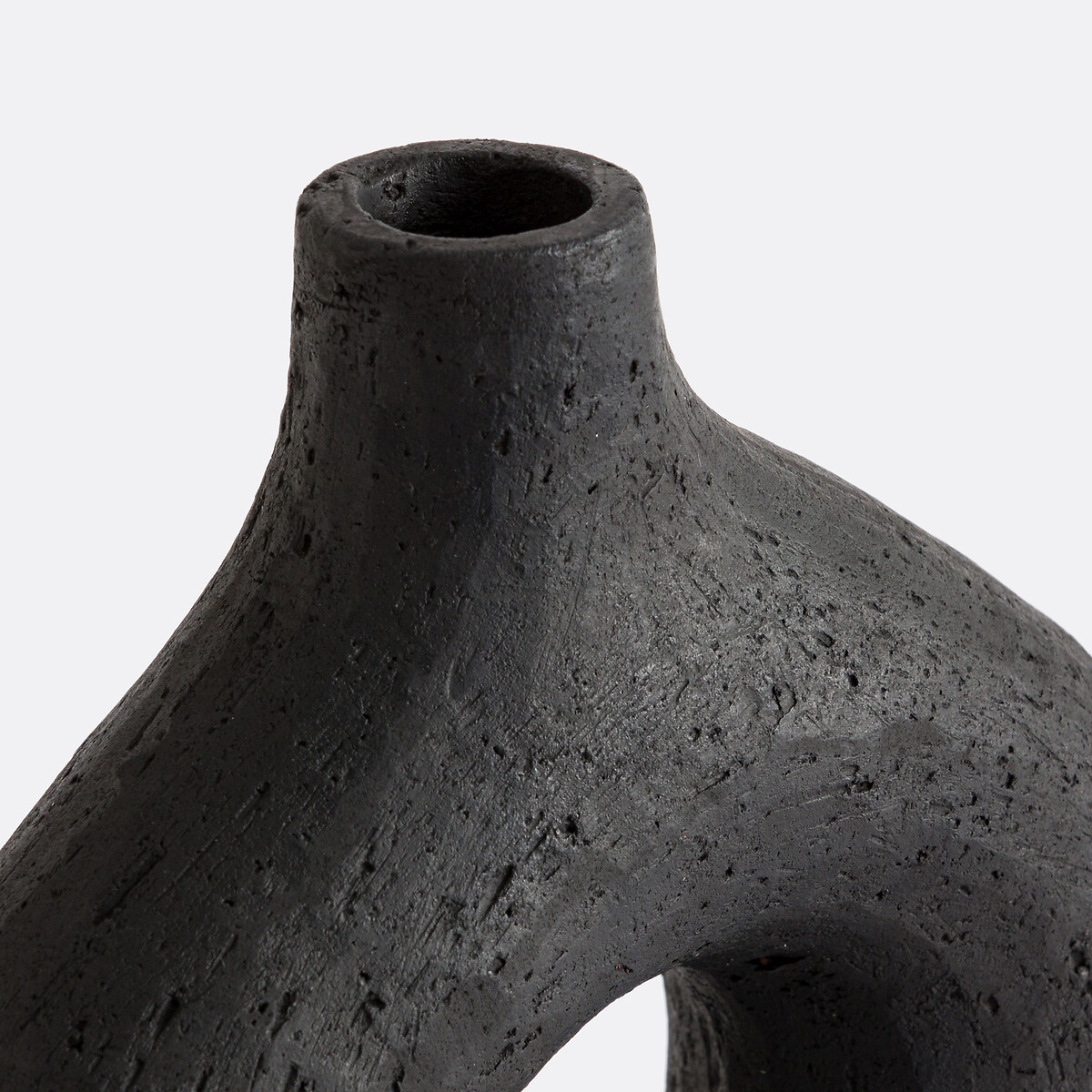 Jarra decorativa em cerâmica, alt. 25 cm, Kuro preto , LA REDOUTE INTERIEURS