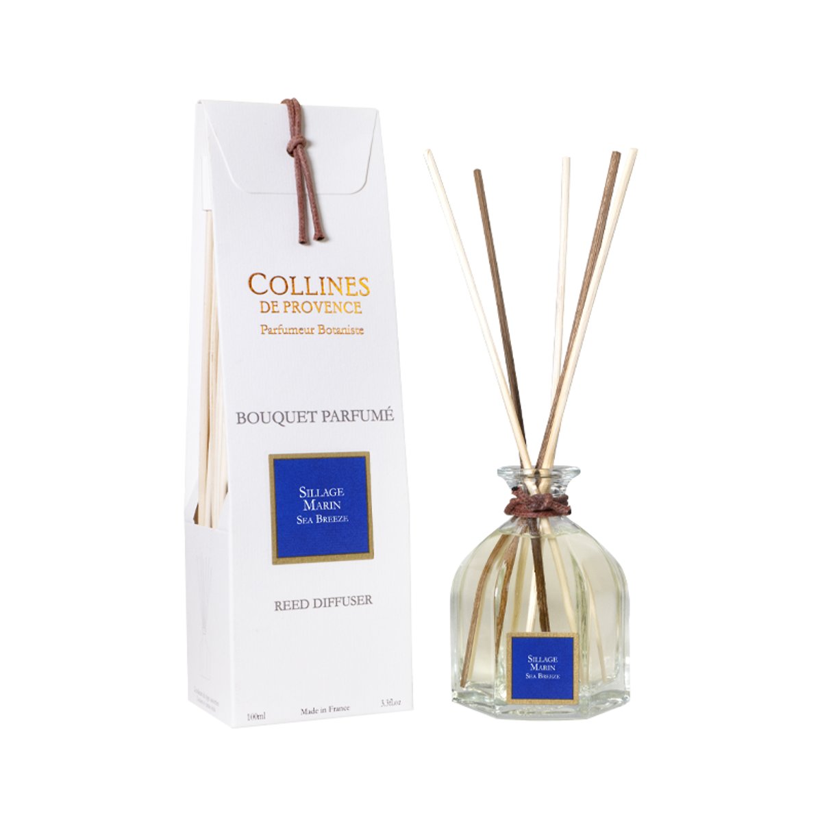 Diffuseur de parfum Sillage Marin blanc, COLLINES DE PROVENCE