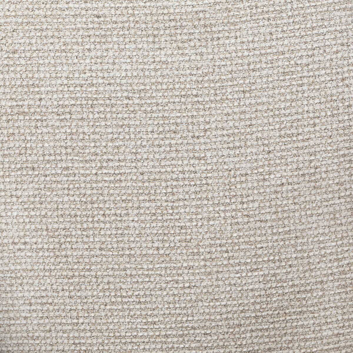 Lot de 2 Chaises en tissu et métal PIA beige, CALICOSY