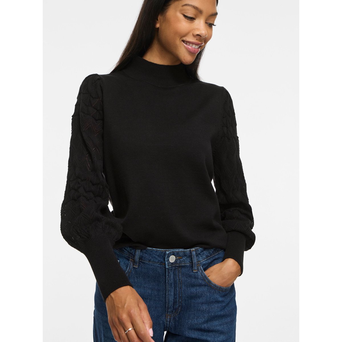 Pull En Maille noir - black1, VILA