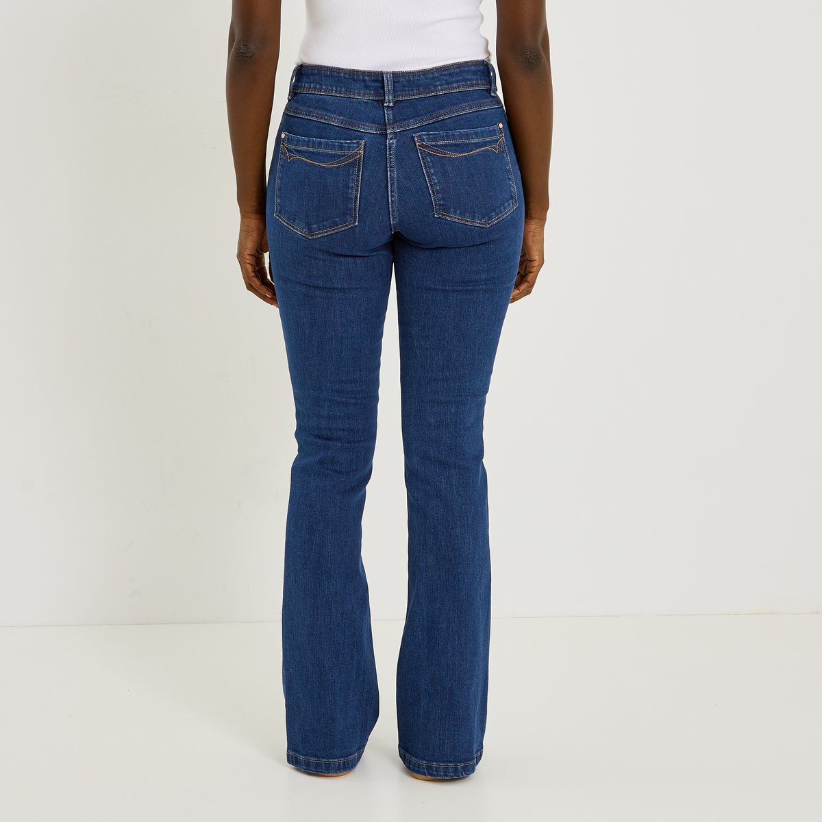 Jean bootcut BALI B01 bleu dark stone, GRAIN DE MALICE